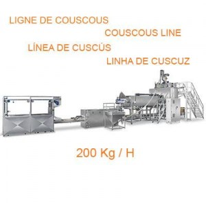 Ligne de fabrication de couscous en continu 200kg